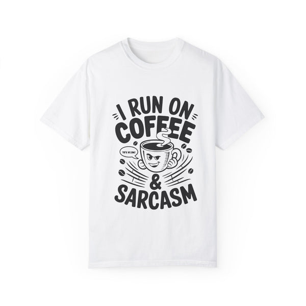 Funny Coffee & Sarcasm Unisex T-Shirt