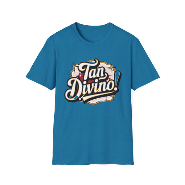 Tan Divino Unisex Softstyle T-Shirt - Casual Vibe for Everyday Style