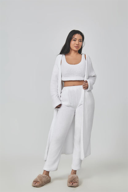 Cozy Pajama Set – 3-Piece Women’s Lounge & Pajama Set (Winter Loungewear)